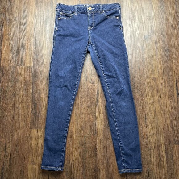 Ariat Jeans Womens 29 (29x29) Blue Mid Rise Skinny Stretch Western Denim Cowgirl - Picture 1 of 10